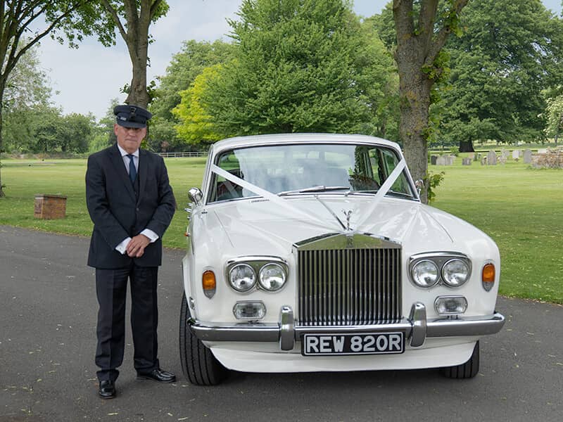 White Rolls Royce Wedding Car Hire